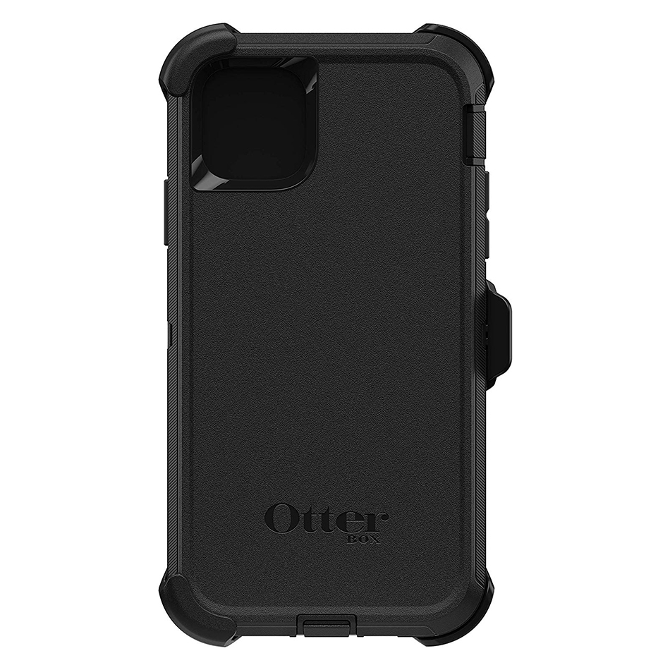 Aste IPhone Clip Da Cintura Per Custodia Otterbox Commuter Di IPhone 11 Pro Max - Fondina Con Attacco A Clip, Colore Nero Opaco Fondina Clip Cintura - Foto 4
